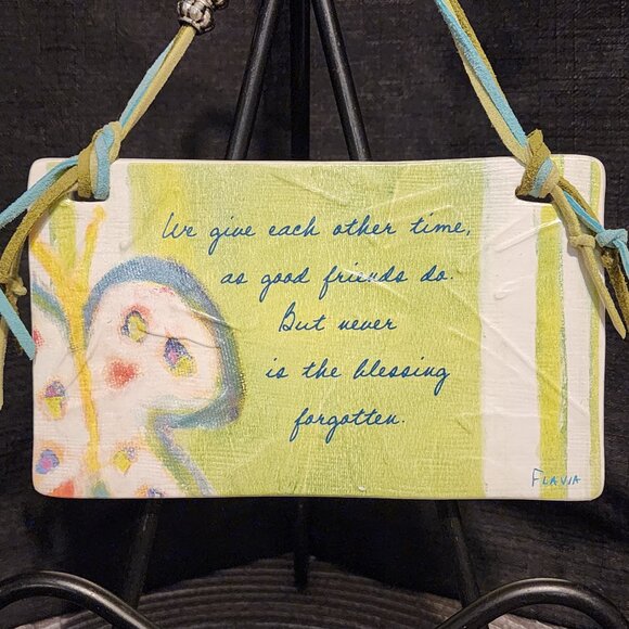 Friends Plaque - Dolomite Plaque - Flavia - Picture 2 of 4